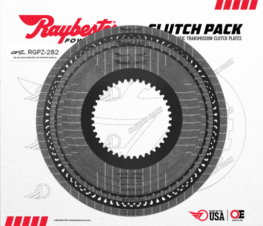 10L1000 Raybestos GPZ Friction Set