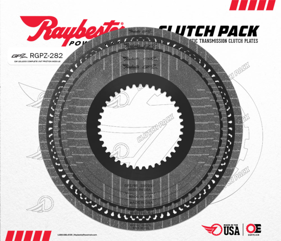 10L1000 Raybestos GPZ Friction Set